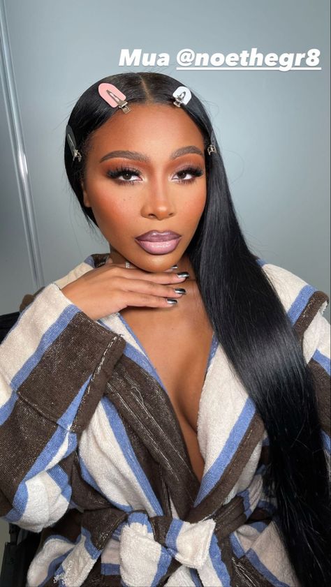 Jayda Wayda Makeup, Woc Makeup, Birthday Makeup Looks, Face Beat Makeup, Natural Glam Makeup, Glitter Makeup Looks, Jayda Wayda, Makeup For Black Skin, Brown Skin Makeup