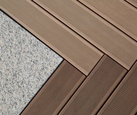 Composite Wood Deck, Easy Deck, Paving Pattern, Laying Decking, Wpc Decking, Composite Decking Boards, Deck Installation, Wood Plastic Composite, Wood Composite