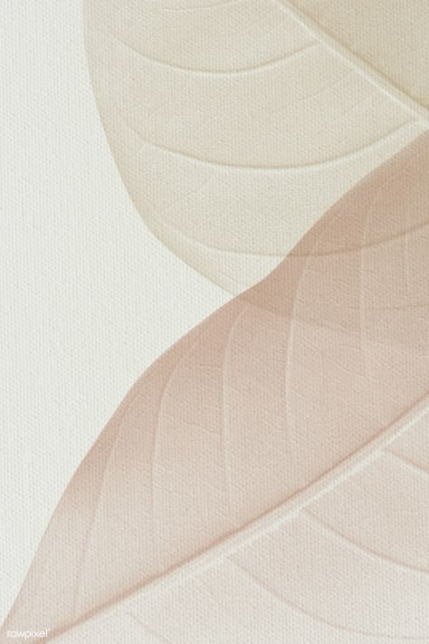 Closeup of beige leaves texture design resource | premium image by rawpixel.com / Adj Pastel Leaves, Leaves Texture, Neutral Wallpaper, Cream Aesthetic, Leaf Texture, Beige Wallpaper, Deco Floral, Minimalist Wallpaper, Contemporary Minimalist