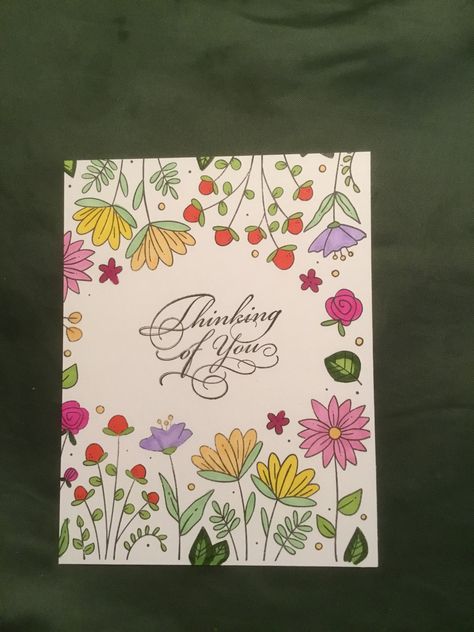 Floral Design Drawing Border Easy, Floral Cover Page Design, Page Border Aesthetic, Flowers Front Page Design, Birthday Card Front Page Design, Birthday Card Flowers Drawing, Flower Cover Page, Card Front Page Ideas, Chart Borders Design For School