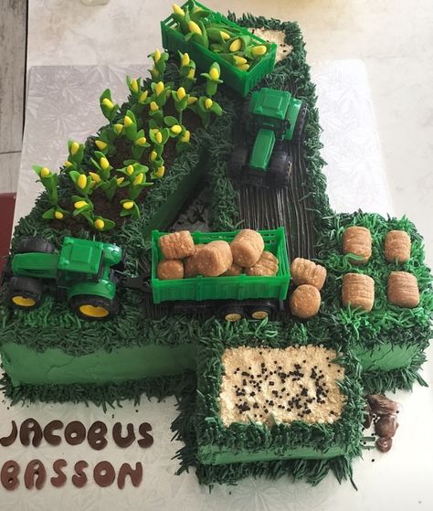 Farm Sheet Cake, Farming Cake, Felix Birthday, Tractor Birthday Cakes, John Deere Cake, John Deere Birthday Party, Farm Birthday Cakes, Deer Cake, John Deere Birthday