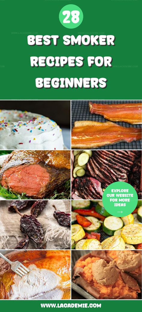 Kick off your smoking journey with 28 best smoker recipes for beginners. From ribs to fish, these easy-to-follow recipes will help you master the art of smoking delicious meats! Smoker Recipes, Recipes For Beginners, Fish, Art