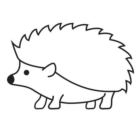 Hedgehog Temporary Tattoo Hedgehog Tattoo, Hedgehog Drawing, Hedgehog Craft, The Cutest Animals, Animal Outline, Easy Animals, Doodle Art Journals, Pinterest Diy Crafts, Cutest Animals