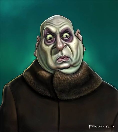 Tio Lucas Adams, Lucas Adams, Haunted House Diy, Caricature Sketch, Adams Family, The Munsters, Tv Time, Tv Times, Addams Family