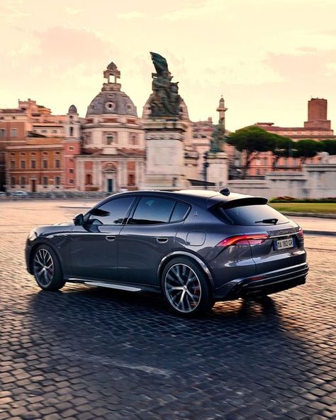 Maserati on Instagram: "Treading upon the grounds of the greats: past, present and future.⁣ The #MaseratiGrecale in Rome.⁣ Your city, your Grecale.⁣ #Maserati" Maserati Grecale, Maserati, Luxury Cars, Rome, Bmw Car, Cars, On Instagram, Instagram