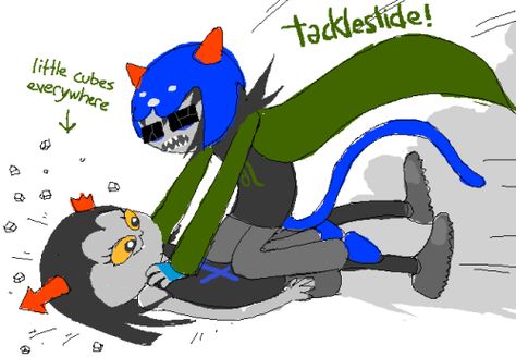 equius sure is fascinated by nepeta’s knees Nepeta And Equius, About A Boy, Ms Paint, Play Together, Comfort And Joy, Homestuck, A Boy, Cool Pictures, Coloring Books