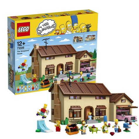 Lego Simpsons, Best Lego Sets, Lego Village, Homer And Marge, Lego Building Blocks, Lego Gifts, Lego Toy, Lego Mini, Lego Characters