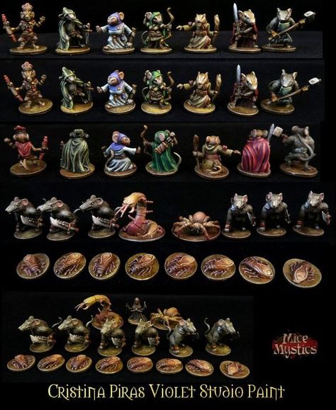 Mice & Mystics Mice And Mystics Miniatures, Mice And Mystics, Warhammer Quest, D&d Minis, Painting Miniatures, Dragon Images, Model Painting, Type Inspiration, D&d Dungeons And Dragons