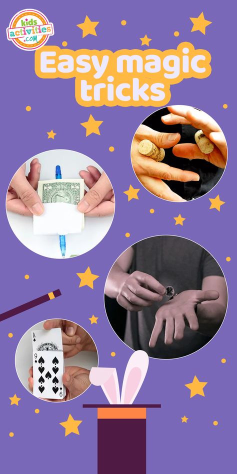 Magic Tricks To Do On Friends, Kids Magic Tricks Easy, Simple Magic Tricks For Kids, Trick Or Treat Aesthetic, Trick Or Treating Aesthetic, Magic Ring Crochet Tutorial, Kids Magic Tricks, Magical Tattoo Ideas, Easy Magic Tricks For Kids