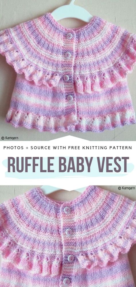 Adorable Baby Vests Free Knitting Patterns Baby Knitting Patterns Free Newborn, Self Striping Yarn, Free Baby Patterns, Baby Booties Knitting Pattern, Baby Hat Knitting Pattern, Baby Boy Knitting Patterns, Baby Sweater Knitting Pattern, Knit Vest Pattern