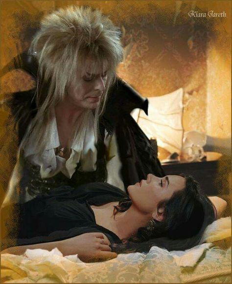 Jareth X Sarah, Labyrinth Sarah, Jareth And Sarah, Sarah And Jareth, Labyrinth Jareth, Jim Henson Labyrinth, Labyrinth David Bowie, Jareth The Goblin King, David Bowie Labyrinth