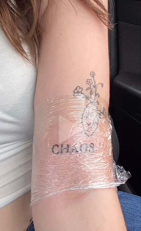 Calm And Chaos Tattoo, Calm Chaos Tattoo, Comfort And Chaos Tattoo, Find Calm In The Chaos Tattoo, Organised Chaos Tattoo, Contribute To The Chaos Tattoo, Chaos Tattoo, Tatting, Tattoos