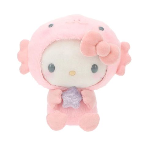 Inspired by the lovely animals in the aquarium, this collection from Sanrio Originals Japan features your fave Sanrio characters in aquarium costumes! This is the Super Small plush size and is the perfect addition to any Sanrio collection. Zoe Core, Hello Kitty Doll, Sanrio Plushies, Sanrio Collection, Stuff Animals, Kawaii Toys, Eyeliner Styles, Lovely Animals, The Aquarium