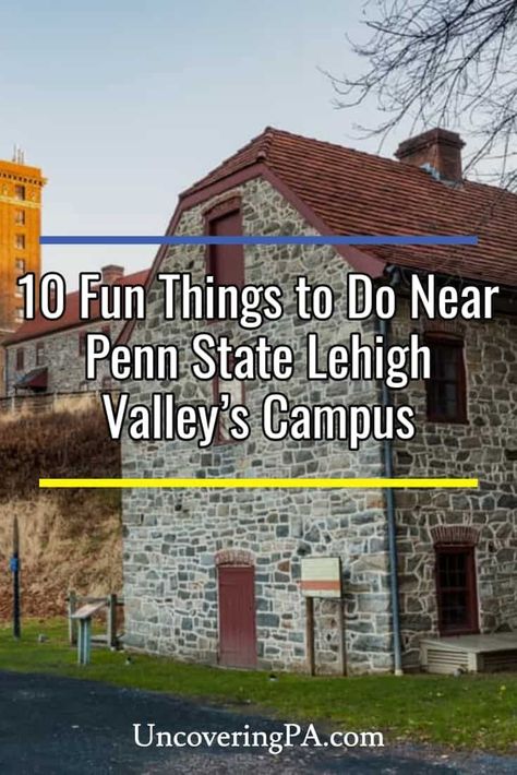 10 Fun Things to Do Near Penn State Lehigh Valley's Campus Dorney Park, Pennsylvania Travel, Lost River, Lehigh Valley, Allegiant, Global Travel, Penn State, Best Places To Visit, Experiential