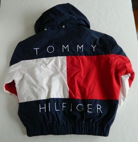 ♡ριитєяєѕт: яуℓєєкιχ♡ Tommy Hilfiger Jacket, Fitness Wear Outfits, Tumblr Outfits, Tommy Hilfiger Outfit, Vintage Windbreaker, Fitness Wear, Dope Outfits, Wearing Clothes, Mode Vintage