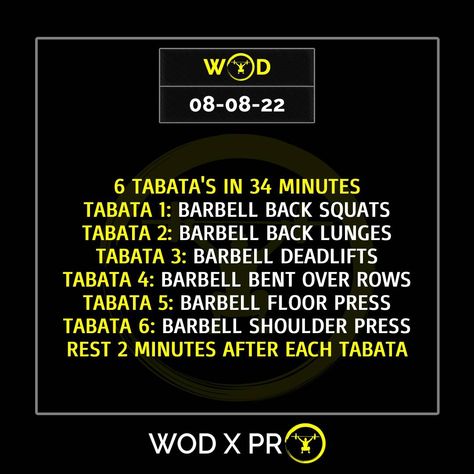 Barbell Wod, Barbell Shoulder Press, Wods Crossfit, Crossfit At Home, Cross Training Workouts, Crossfit Wod, Lifting Workouts, Barbell Workout, Tabata Workouts