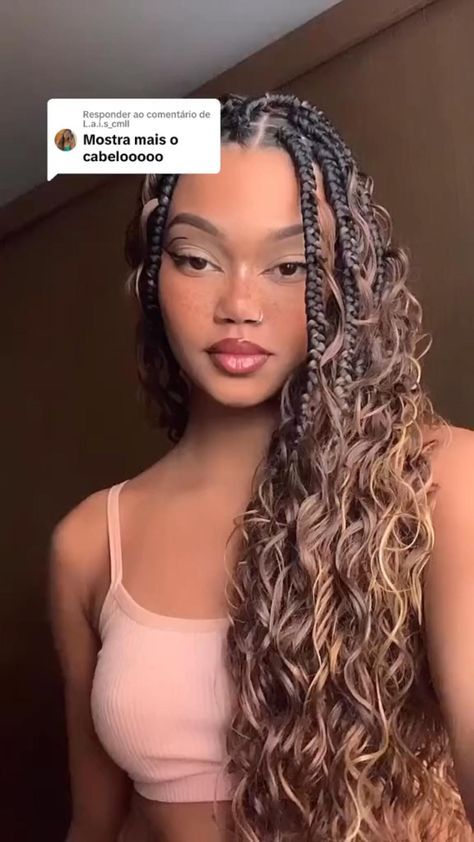 Knotless Braids Goddess, Braids Goddess, Faux Loc, Short Box Braids Hairstyles, 2024 Aesthetic, Goddess Braids Hairstyles, Box Braids Hairstyles For Black Women, Braids Hairstyles Pictures, Cute Box Braids Hairstyles