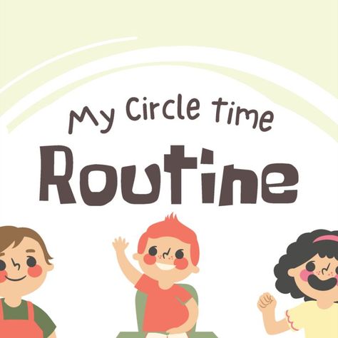 Preschool Special Education Circle Time, Circle Time Schedule For Preschool, Preschool Circle Time Schedule, Preschool Circle Time Routine, Circle Time Routine For Preschool, Preschool Circle Time Area, Pre K Circle Time Activities, Pre K Circle Time, Circle Time Schedule