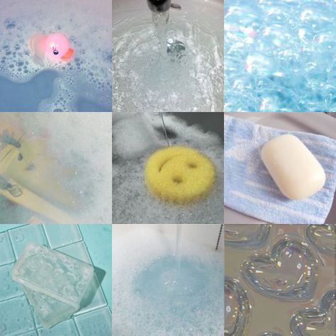 Clean Aesthetic Mood Board, Soapcore Aesthetic, Cleancore Moodboard, Cleancore Aesthetic Gif, Blue Cleancore, High Cleancore, Clean Core Aesthetic, Cleancore Aesthetic, Soap Aesthetic Pastel