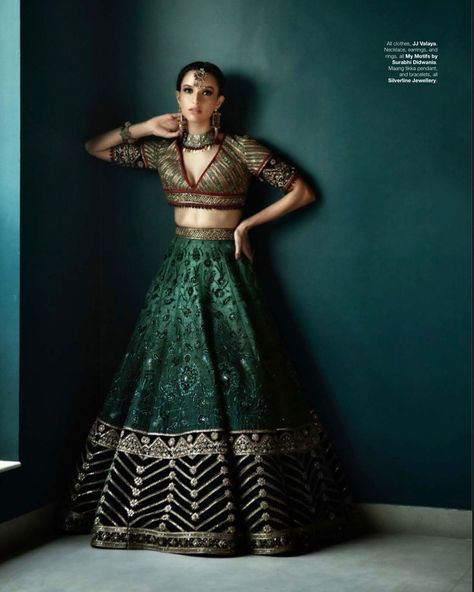 JJ VALAYA OFFICIAL on Instagram: “@tripti_dimri in JJ VALAYA Couture in @bridestodayin . Styled by @hoorvi.j.valaya & @who_wore_what_when. Photos by @jjvalaya_the.other.side” Green Lehengas, Lehenga Green, Tripti Dimri, Jj Valaya, Mehendi Ceremony, Mumbai Wedding, Green Lehenga, Indian Couture, Indian Wedding Outfits