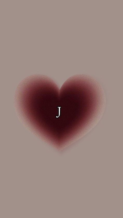 J With A Heart, J Wallpaper Letter Iphone Aesthetic, I Love J, Gangsta Boo, Cute Easy Doodles, Bow Wallpaper, Cute Laptop Wallpaper, Aesthetic Letters, Simple Iphone Wallpaper