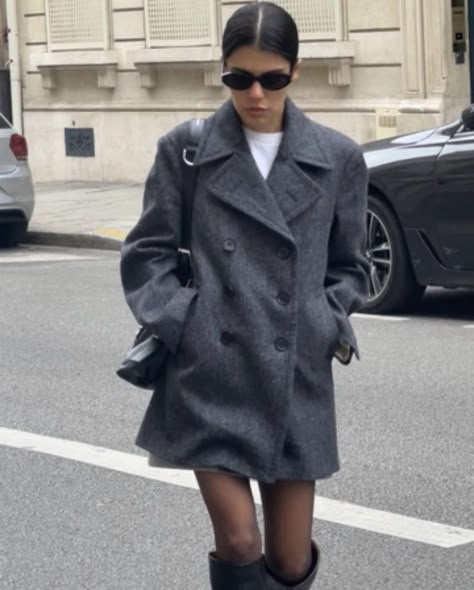 New York Chic Aesthetic, Minimal 90s Fashion, Autumn Fits, Fall Fits, Winter Fits, Tights Outfit, Mode Inspo, Fashion Fall, 가을 패션