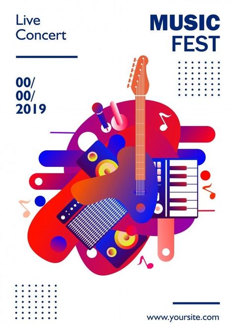 Musical Festival Poster, Event Social Media, Art Festival Poster, Music Festival Logos, Festival Logo, Facebook Cover Design, Music Flyer, Jazz Poster, Music Festival Poster