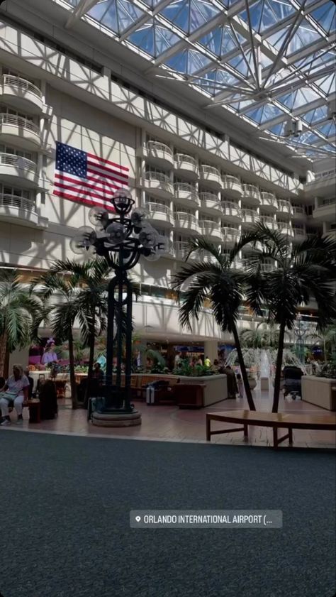 Mco Airport Orlando, Orlando Airport Aesthetic, Orlando Florida Airport, Orlando Florida Aesthetic, Orlando Florida City, Orlando Aesthetic, Orlando Disney World, Orlando Florida Disney, Florida Baby