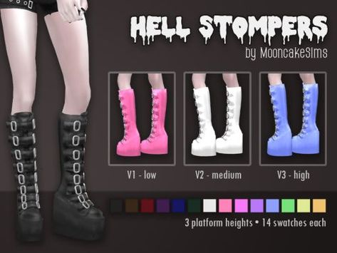 Sims 4 Demonia Boots Cc, Platform Shoes Sims 4 Cc, Sims 4 Cc Platform Boots, Sims 4 Cc Alpha Shoes, Sims 4 E Girl Cc, Sims 4 Scene Cc, Emo Sims 4 Cc, Sims 4 Alternative Cc, Sims 4 Alt Cc