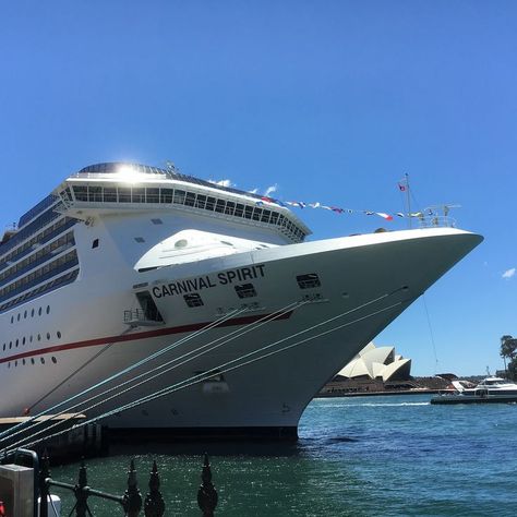 Sydney Harbour Australia Carnival Spirit, Opera House, Sydney Opera House, Opera, Passenger, Carnival, Australia, Travel