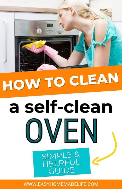 Learning how to clean a self-clean oven is important to keep it working properly for years. Did you know, contrary to what many people think, a self-cleaning oven doesn’t clean itself thoroughly? Visit the Easy Homemade Life blog and I’ll show you how to clean your oven well without too much effort. You’ll prolong your self-cleaning oven’s lifespan and preserve its optimal performance with this easy step-by-step guide. Samsung Oven, Clean Your Oven, Self Cleaning Ovens, Commercial Ovens, Fancy Dinner Party, Cleaning Methods, Money Saving Hacks, Outdoor Living Ideas, Oven Cleaner