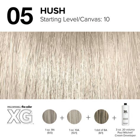 Color XG formula created by Paul Mitchell Hair Color Swatches, Paul Mitchell Hair Products, Paul Mitchell Color, Balayage Long Hair, Color Formulas, World Hair, Blonde Balayage Highlights, Beauty Hair Color, Redken Hair Products