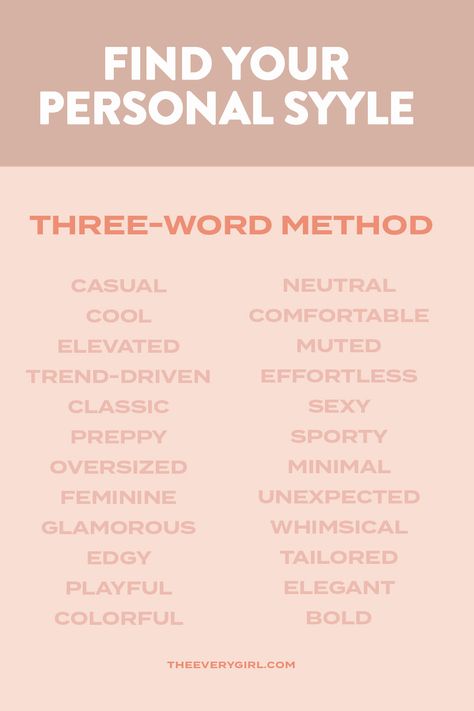 What's Your Personal Style? Brand Aesthetic Inspiration, Fashion Styles Types, Personal Style Types, Style Words, Words To Describe Yourself, Find Your Aesthetic, Style Roots, Image Consulting, Style Types