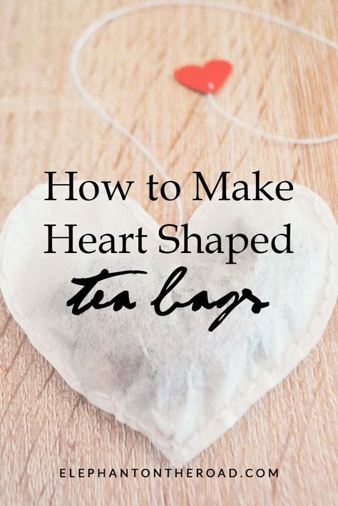 Diy Tea Bags, Romantic Diy, Millennial Fashion, Tea Crafts, Homemade Tea, Diy Heart, Mom Group, Valentine's Day Gift Ideas, Tea Diy