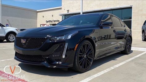 Cadillac CT5-V with complete blackout package done by CVD! ⠀ #2021 #CadillacCT5 #Cadillac ⠀ #CT5 #CT5V #Blackoutpackage ⠀ #Customized #Customcar #Custom ⠀ #Cvd #Cvdauto #CustomVehicleDesign Ct5 V Blackwing Black, Ct5 Cadillac, Cadillac Ct5, Honda Accord Sport, Cadillac Cts V, Future Cars, Cars Luxury, Suv Cars, Black Wings