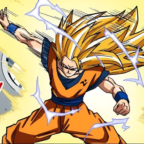 Ssj3 Goku Manga, Goku Colored Manga, Super Saiyan 2 Goku, Goku Manga Color, Grandpa Gohan, Goku Super Saiyan 3, Anime Fusion, 4k Pfp, Super Saiyan 3 Goku