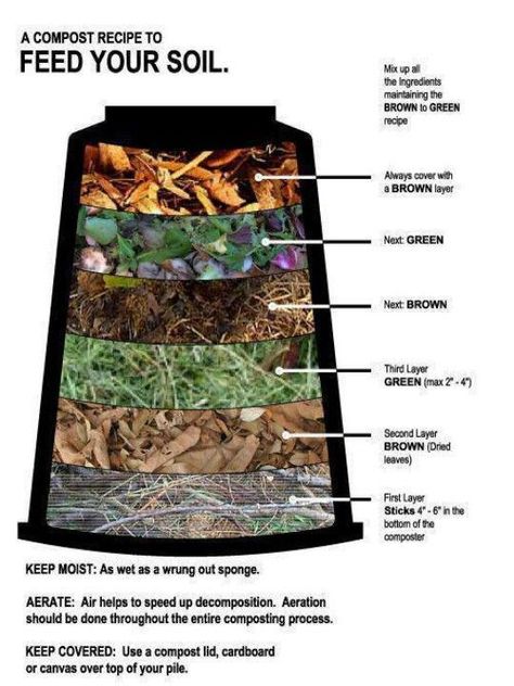 Compost Layers Composting Methods, Lasagna Gardening, Kolam Air, Diy Compost, Worm Composting, Garden Compost, Composting, Organic Fertilizer, Garden Bed