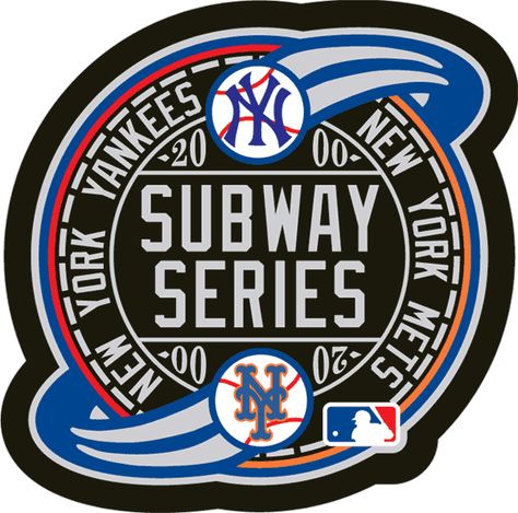 Rivalry graphics - Sports Logos - Chris Creamer's Sports Logos ... Occidental College, Pomona College, Subway Series, Baseball Teams Logo, Yankees World Series, Mlb World Series, Logo Process, Mlb Logos, Sports Logo Design