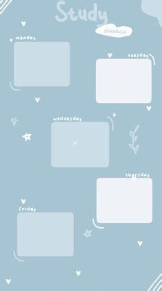 Free Template Jadwal Pelajaran Aesthetic | Ilustrasi Background Jadwal, Template Jadwal Pelajaran Aesthetic, Timetable Design, Study Schedule Template, Class Schedule Template, Timetable Template, Memo Pad Design, خريطة ذهنية, Weekly Schedule Planner