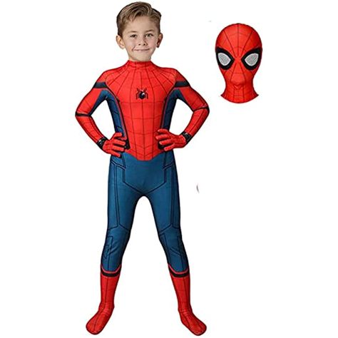 Spiderman Costume For Kids, Superhero Costumes For Boys, Spiderman Halloween Costume, Kids Spiderman Costume, Spandex Bodysuit, Halloween Bodysuit, Spiderman Suits, Spiderman Kids, Tobey Maguire