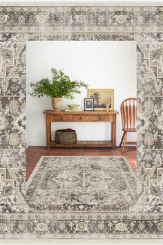 Kamran Hazel Rug, John Lewis Rugs, Ornate Border, Grey Couch Living Room, Ruggable Rug, Heriz Rug, Heriz Rugs, Persian Design, Area Rug Runners