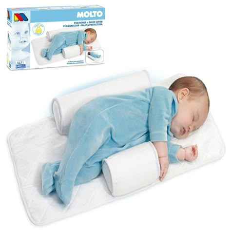 New Baby Infant Newborn Sleep positioner Anti Roll Pillow With Sheet Cover Roll Pillow, Baby Gadgets, Baby Sleep Problems, Baby Massage, Baby Must Haves, Baby Supplies, Baby Time, Baby Pillows, Everything Baby