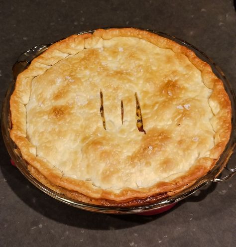 Pillsbury Apple Pie, Chicken With Dumplings, Steak And Mushroom Pie, Beef And Mushroom Pie, Savory Hand Pies, Tasty Dinner Recipes, Leftover Steak, Mushroom Pie, Food Casseroles