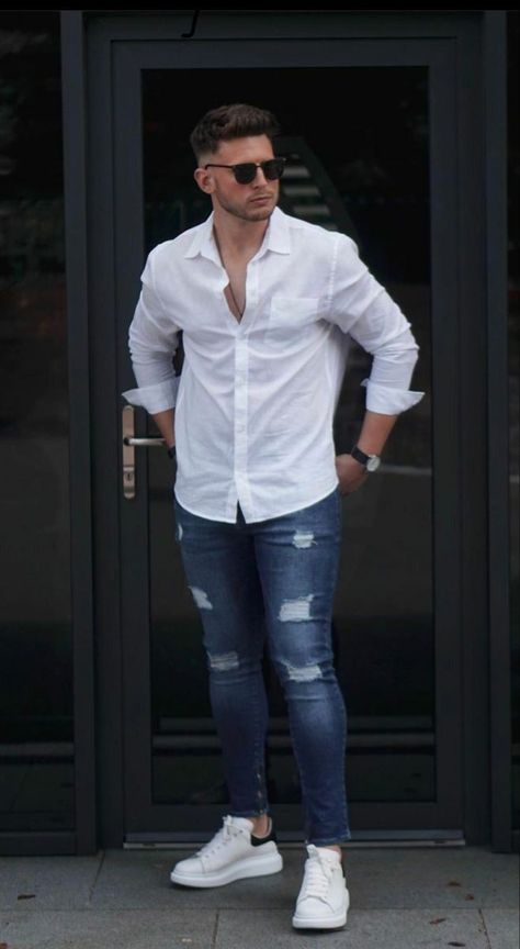 Outfits Hombre Elegante, Outfits Caballero, Polo Shirt Outfits, Mens Smart Casual Outfits, Mens Business Casual Outfits, Shirt Outfit Men, Mens Casual Outfits Summer, Men Fashion Casual Shirts, Stylish Men Casual