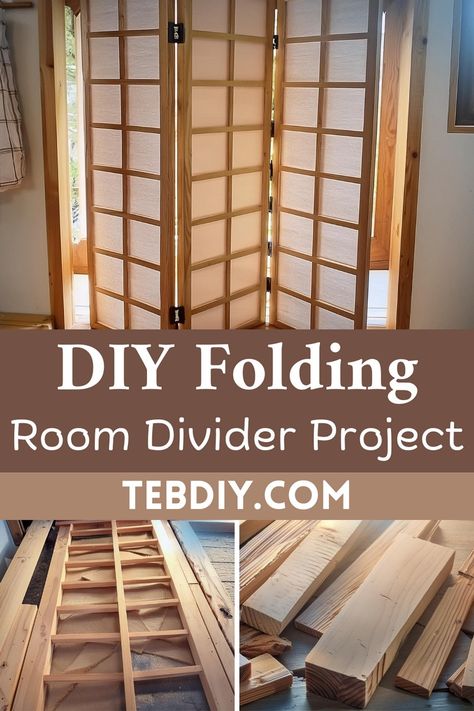 How To Make Privacy Screen / Room Divider Upholstered Screen Room Divider, Dressing Screen Diy, Privacy Screen Indoor Diy, Diy Room Divider Screen, Shoji Screen Diy, Diy Room Divider Cheap Privacy Screens, Room Divider Ideas Diy Temporary Wall, Japanese Screen Divider, Room Divider Screen Diy