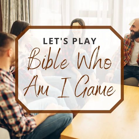 Who Am I Bible Game, Lock In Activities Youth, Fun Bible Games For Kids, Bible Jeopardy For Kids, Bible Who Am I Game, Who Am I Bible Characters Game, Bible Study Games Small Groups, Bible Study Ice Breakers For Women, Youth Lessons Bible Studies