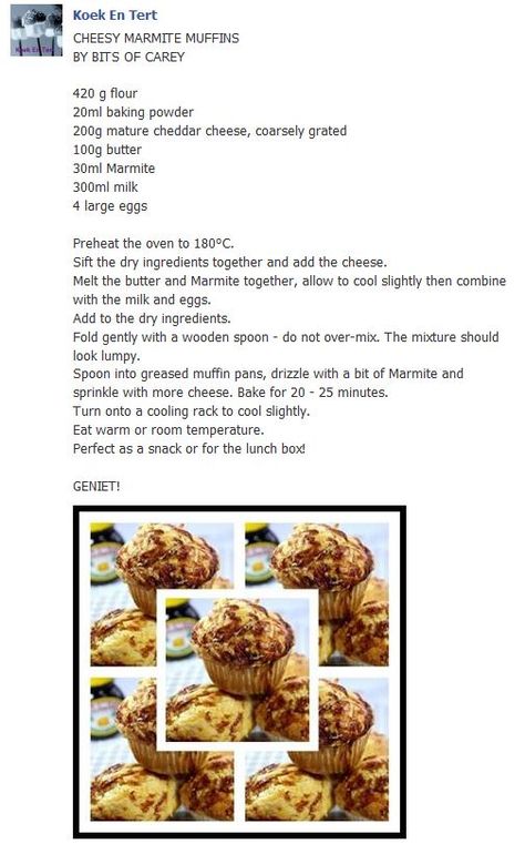 Cheesy Marmite Muffins Marmite Muffins, Marmite Tert, Marmite Recipes, Healing Your Gut, South African Food, South African Recipes, Eat Your Heart Out, African Recipes, Gluten Free Sugar Free