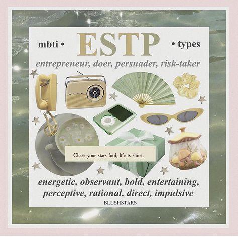 Estp Aesthetic Vibes, Estp Personality Aesthetic, Estp Things, Estp Core, Estp Aesthetic, Mbti Aesthetic, Estp Mbti, Estp Personality, Mbti Test