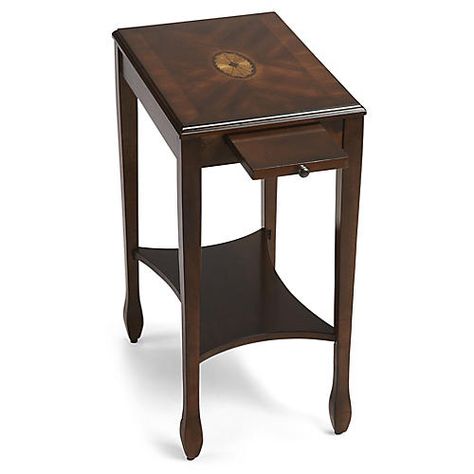 side table cherry | One Kings Lane Traditional Side Table, Oak Lamp, Marble Top Side Table, Drum Side Table, Oak Side Table, Glass Side Tables, Side Table Lamps, Marble Side Tables, Side Table With Storage