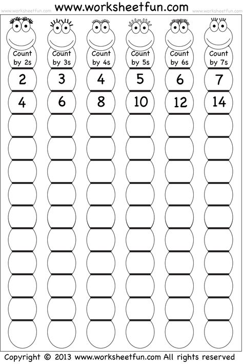 Para mis "amigos de los números" Skip Counting Worksheets, Counting By 2, Skip Counting By 2, Teaching Multiplication, Skip Counting, Kids Math Worksheets, School Worksheets, Homeschool Math, Free Printable Worksheets